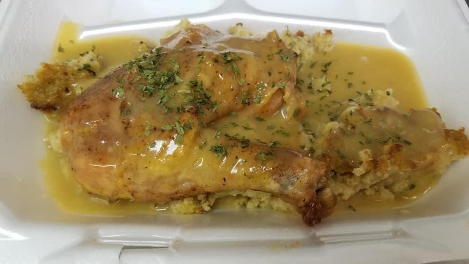 S&V Chicken & Dressing.