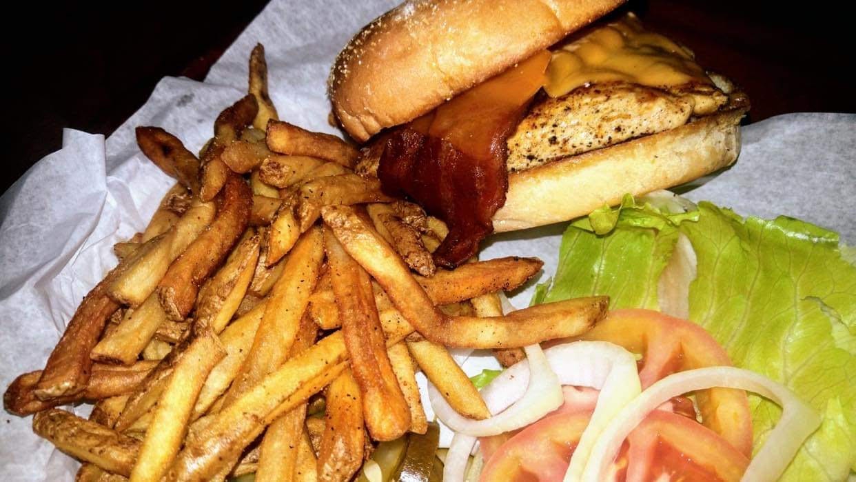 S&V Chicken Sandwich.