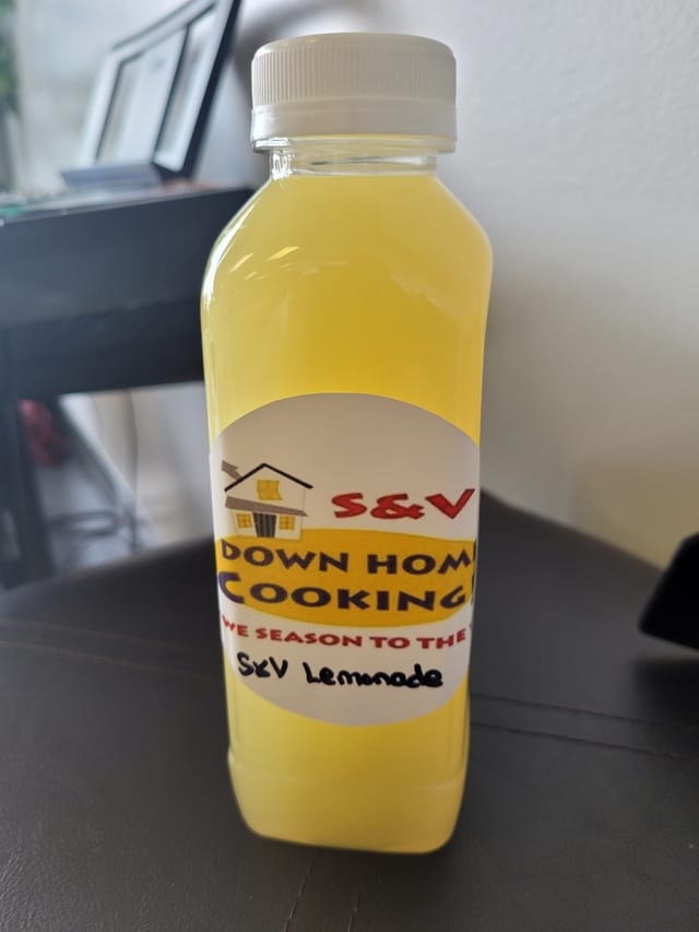 S&V Lemonade.