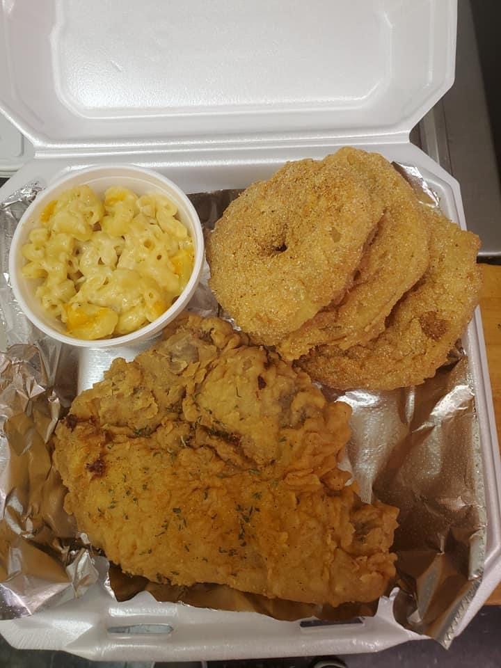 S&V Combo Meal (Chicken and Pork Chop).