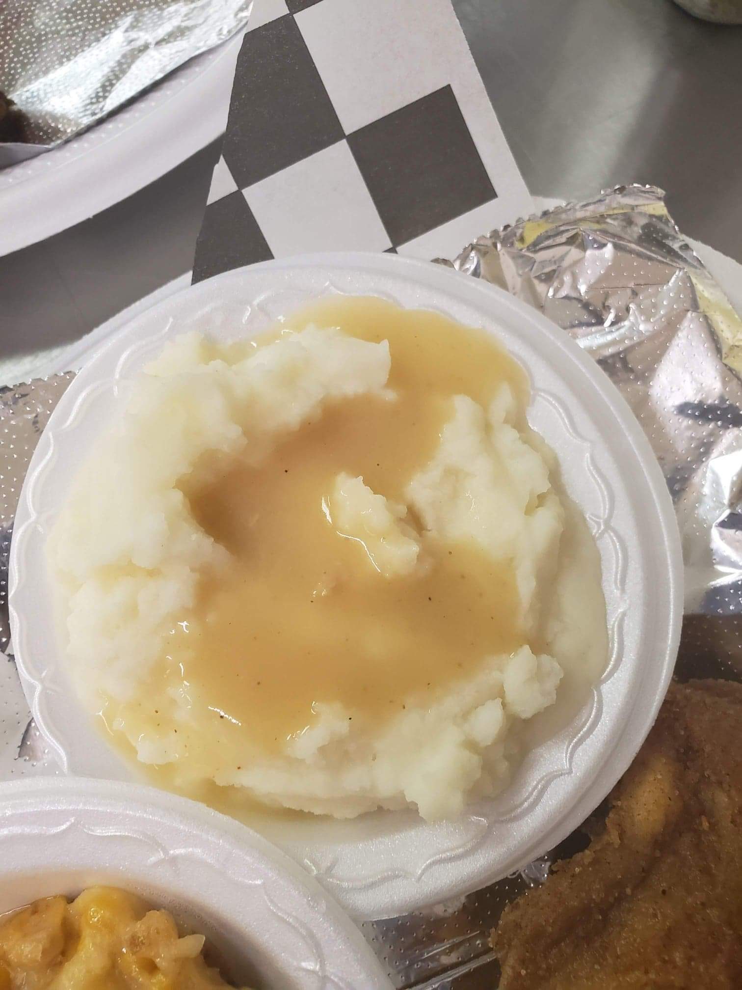 Mashed Potatoes & Gravy.